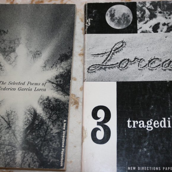 BUNDLE: 2 softcovers Selected Poems of Lorca and 3 Tragedies by Lorca - Picture 1 of 1